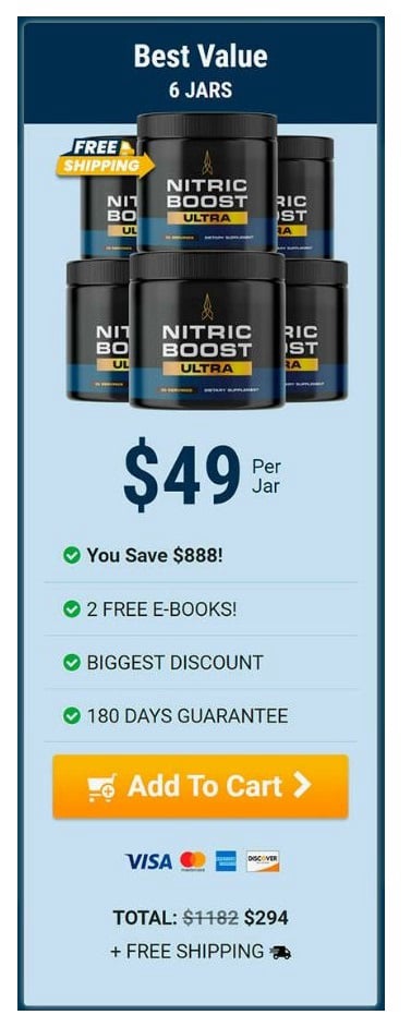 nitric boost 6 jar